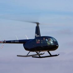 Helikoptertur fra Sjælland eller Jylland
